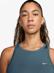 Nike Smokey Blue Tempo Dri-FIT Running Tank Top - Image 3 of 4