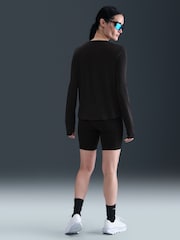 Nike Black One Classic Dri-FIT Long Sleeve Top - Image 4 of 5