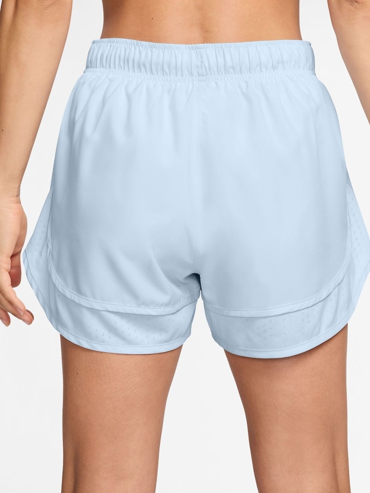 Nike Light Blue Tint Tempo Dri-FIT Mid Rise 3" Running Shorts - Image 2 of 4