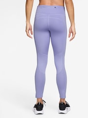 Nike Lilac Ice Fast Mid Rise 7/8 Leggings - Image 2 of 4