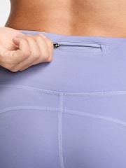 Nike Lilac Ice Fast Mid Rise 7/8 Leggings - Image 4 of 4