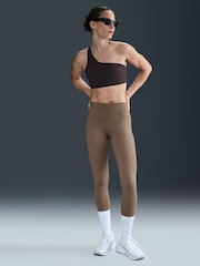 Nike Mink Brown One High Waisted Full Length Leggings - Image 1 of 6