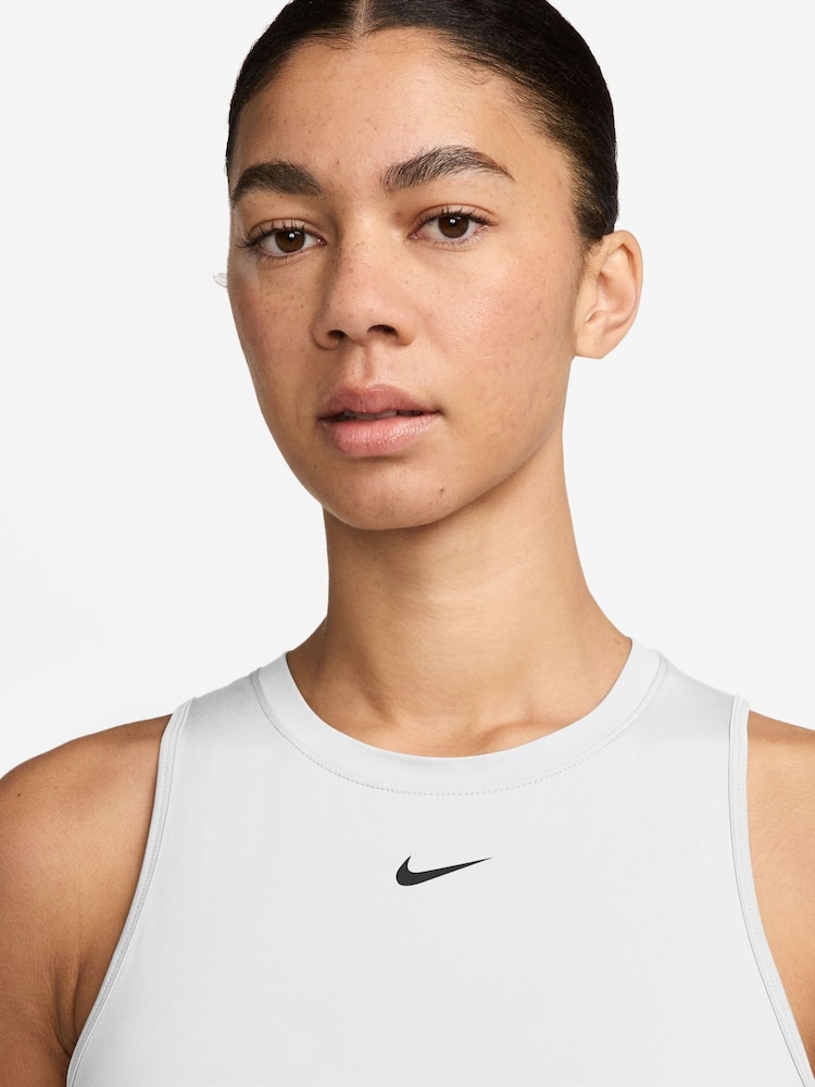 Nike White One Dri-FIT Tank Vest Top - Image 3 of 3