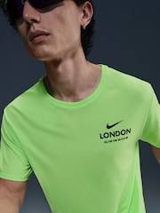 Nike Green London Marathon Running T-Shirt - Image 5 of 5