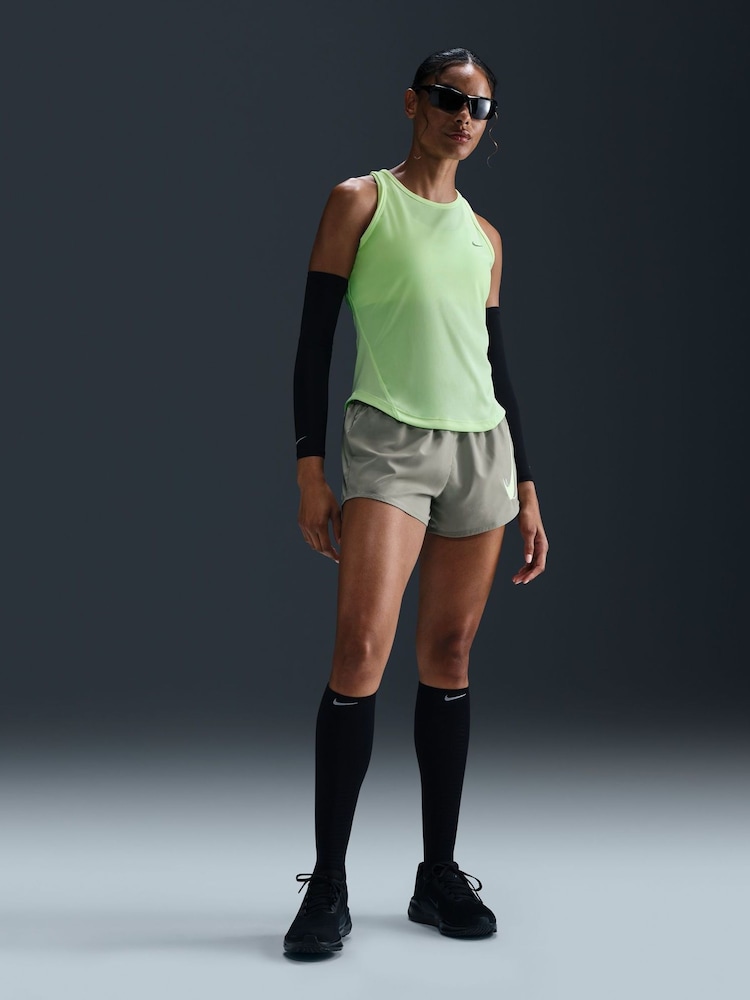 Nike Lime Green Tempo Dri-FIT Running Tank Top - Image 1 of 6