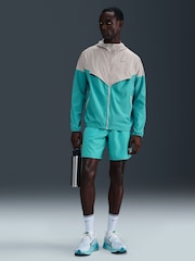 Nike Black Apricot Orange Light Windrunner Running Jacket - Image 1 of 6