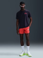 Nike Cave Purple London Marathon Running T-Shirt - Image 1 of 5