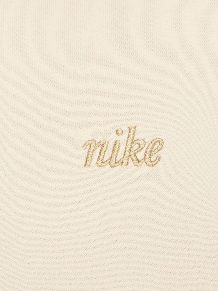 Nike Cream Oversized Club Crew Sweatshirt - Image 6 of 6
