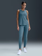 Nike Smokey Blue One High Waisted Full Length Leggings - Image 1 of 1