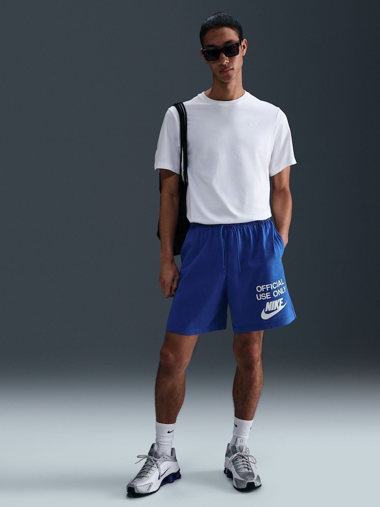 Nike Royal Blue Sportswear Official Use Only Shorts - Image 1 of 5