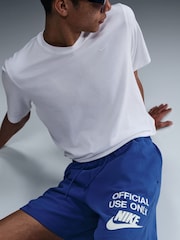 Nike Royal Blue Sportswear Official Use Only Shorts - Image 4 of 5