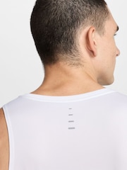 Nike White Stride Dri-FIT ADV Running Vest Top - Image 5 of 9