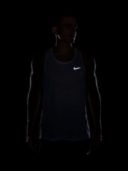 Nike White Stride Dri-FIT ADV Running Vest Top - Image 8 of 9