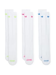 Nike Natural Grey Plus Everyday Cushioned Training Crew Socks - Image 3 of 4