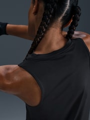 Nike Black One Dri-FIT Tank Vest Top - Image 4 of 5