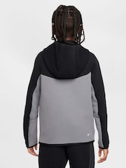 Nike Smoke Grey Tech Fleece Zip-Up Hoodie - Image 2 of 9