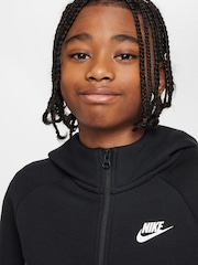 Nike Smoke Grey Tech Fleece Zip-Up Hoodie - Image 4 of 9