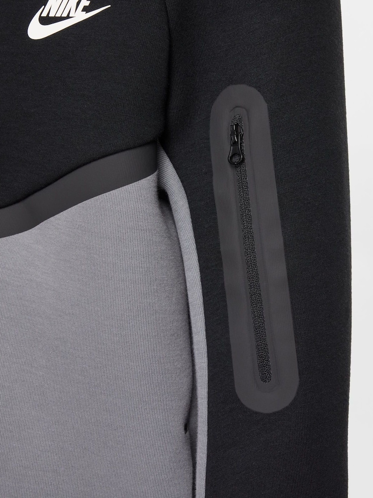 Buy Nike Smoke Grey Tech Fleece Zip-Up Hoodie from Next Belgium