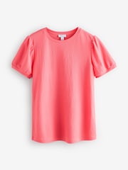 Coral Pink Short Sleeve T-Shirt - Image 1 of 3