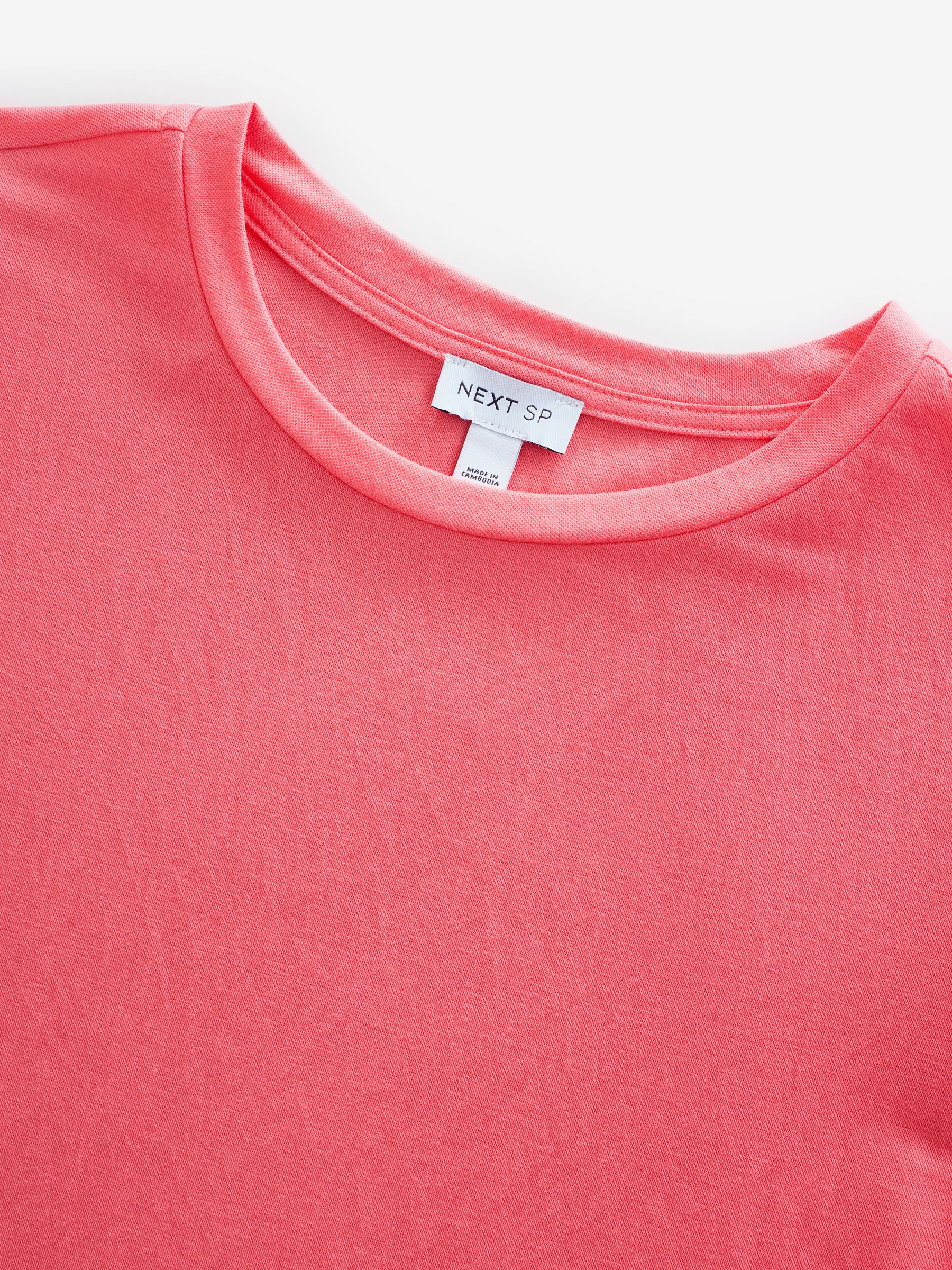 Buy Coral Pink Short Sleeve T-Shirt from the Next UK online shop