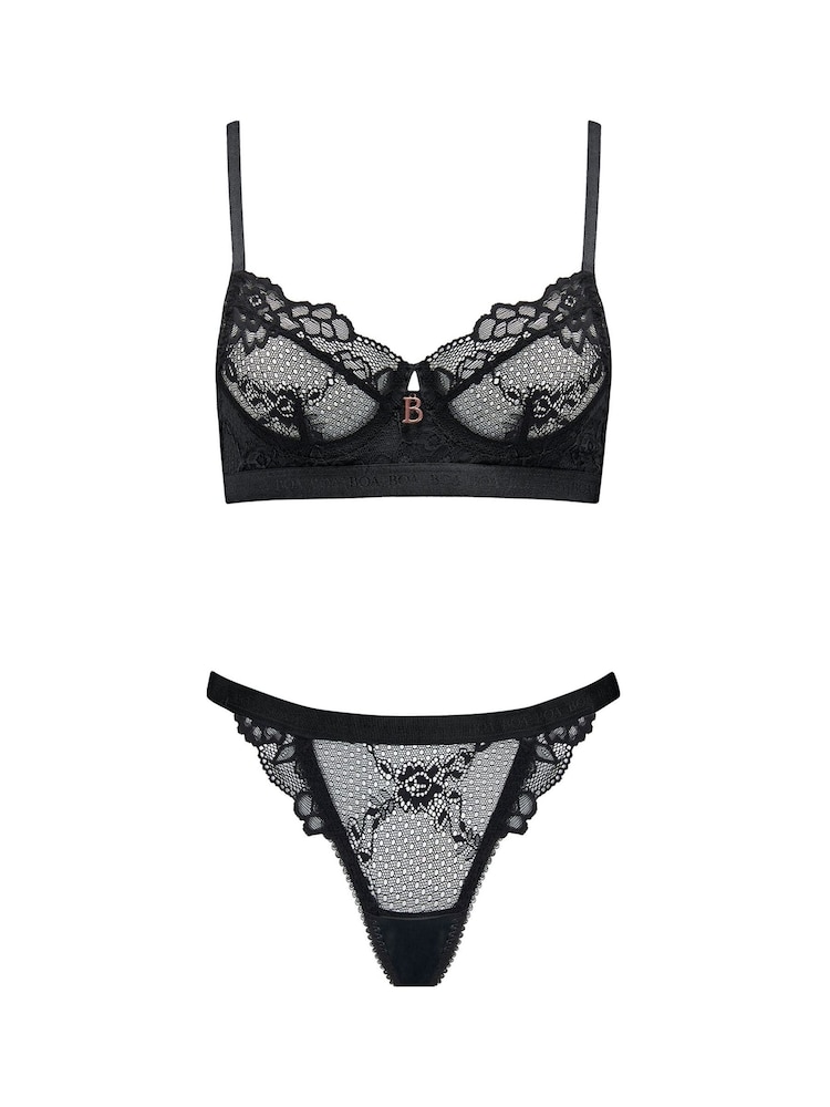 Boa Boa Wear Black Harper Bra - Image 2 of 2
