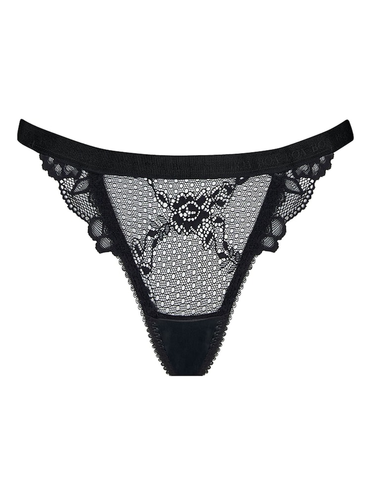Boa Boa Wear Black Harper High Waist Briefs - Image 1 of 2
