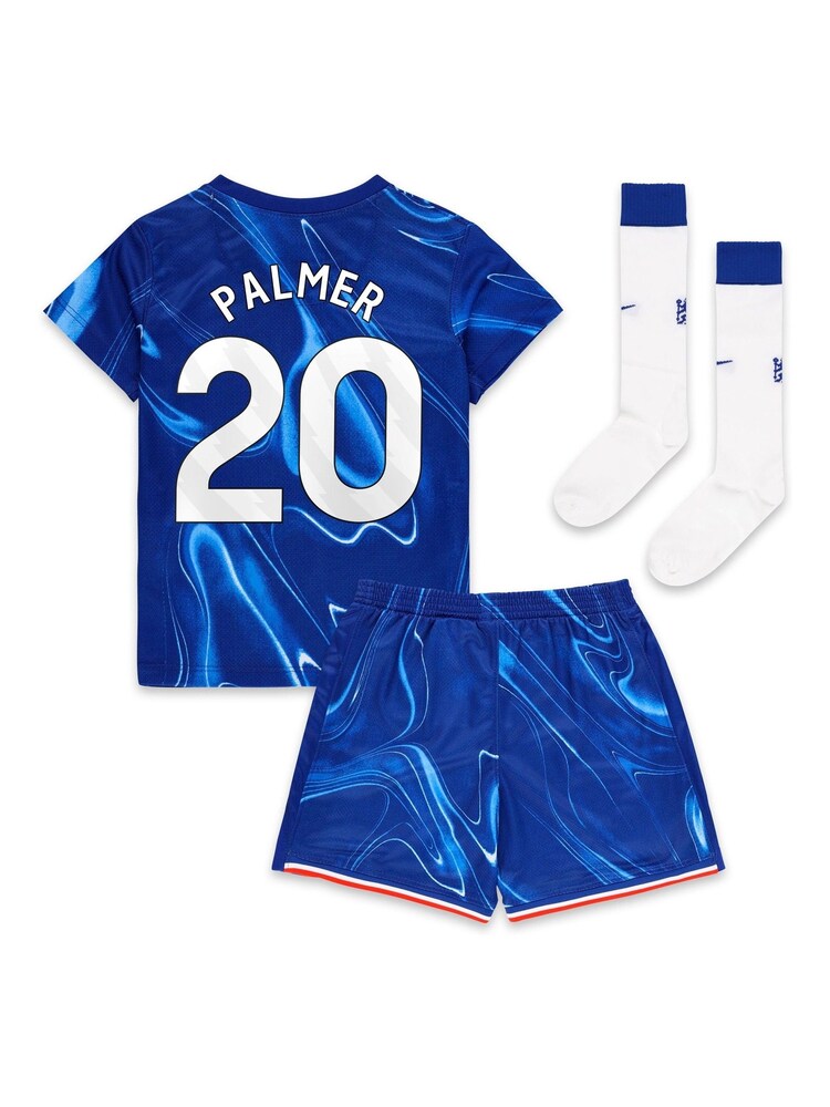 Nike Blue Palmer - 20 Infants Chelsea Home Stadium Kit 2024-25 with Palmer 20 Printing - Image 3 of 3