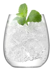 LSA International Borough 455ml Set of Stemless Glasses - Image 4 of 4