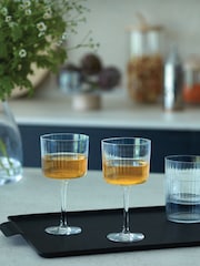 LSA International Gio Line Set of 250ml Wine Glasses - Image 1 of 6