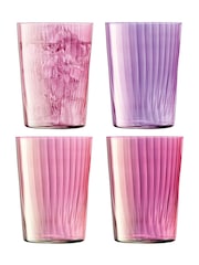 LSA International Set of 4 Garnet Gems Tumblers 560ml Assorted - Image 2 of 5