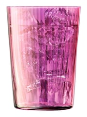 LSA International Set of 4 Garnet Gems Tumblers 560ml Assorted - Image 4 of 5