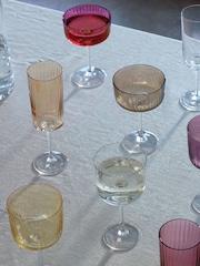 LSA International Garnet Gems Assorted Set of 250ml Wine Glasses - Image 1 of 6