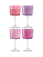 LSA International Garnet Gems Assorted Set of 250ml Wine Glasses - Image 2 of 6