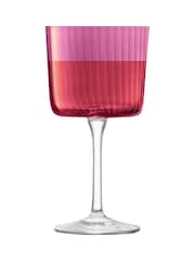 LSA International Garnet Gems Assorted Set of 250ml Wine Glasses - Image 3 of 6