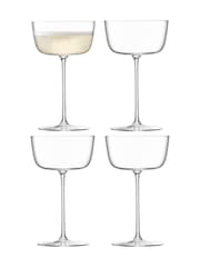 LSA International Borough Set of 240ml Cocktail Glasses - Image 2 of 4