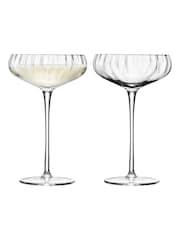 LSA International Aurelia 300ml Set of Champagne Saucers - Image 2 of 4