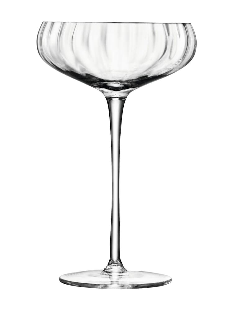 LSA International Aurelia 300ml Set of Champagne Saucers - Image 3 of 4