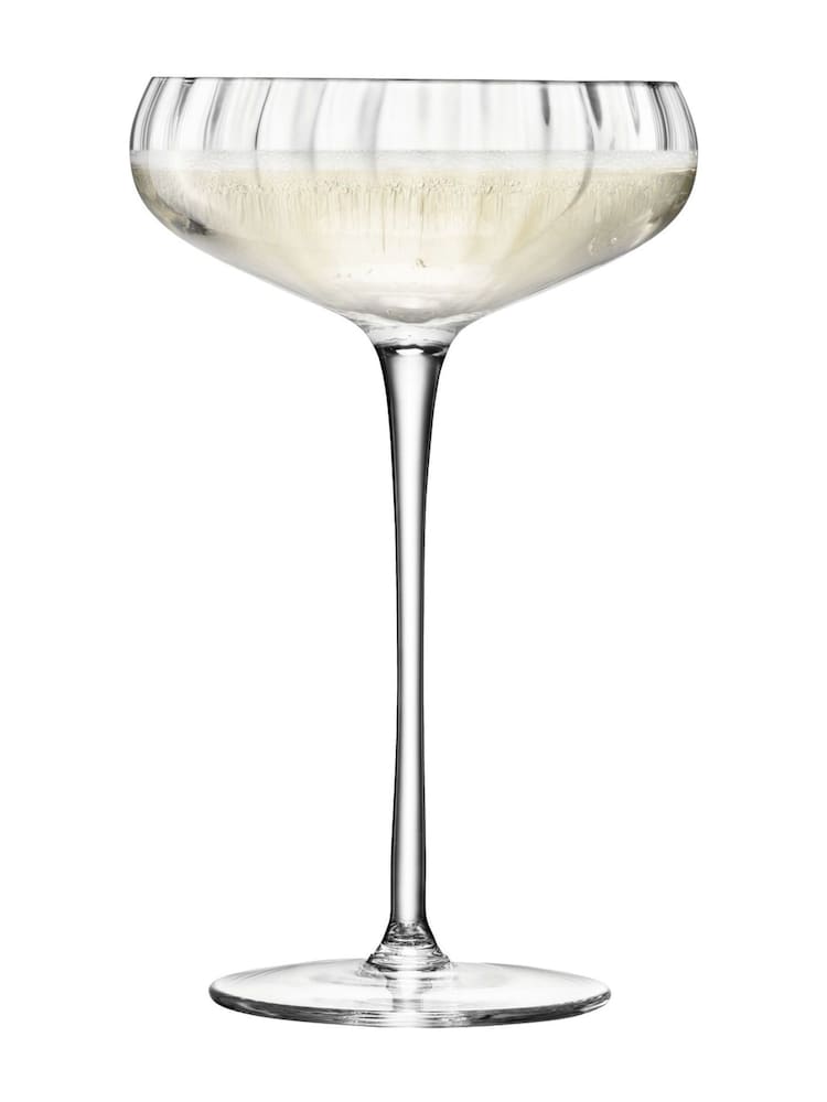 LSA International Aurelia 300ml Set of Champagne Saucers - Image 4 of 4