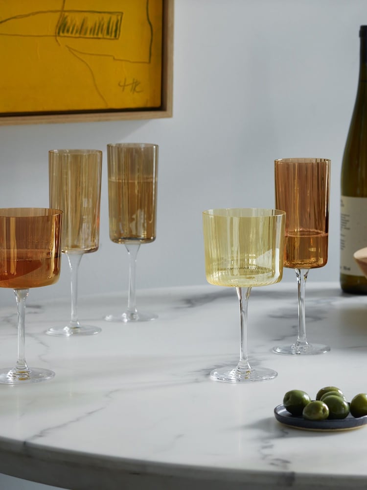 LSA International Gems Assorted Set of 210ml Champagne Flute - Imagem 1 de 6