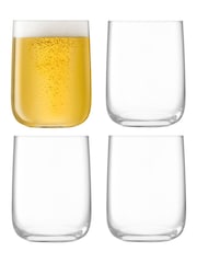 LSA International Borough Bar Glass Set of 625ml Beer Glasses - Image 2 of 5