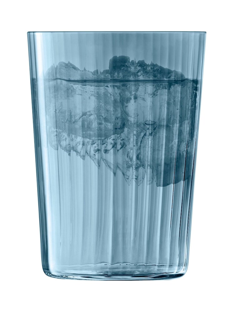 LSA International Set of 4 Sapphire Gems Tumblers 560ml Assorted - Image 4 of 4