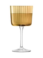 LSA International Amber/Orange Gems Assorted Set of 250ml Wine Glasses - Image 3 of 6