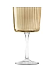 LSA International Amber/Orange Gems Assorted Set of 250ml Wine Glasses - Image 6 of 6