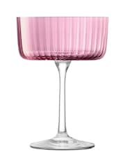 LSA International Garnet Gems Assorted Set of 230ml Champagne Cocktail Glasses - Image 6 of 6
