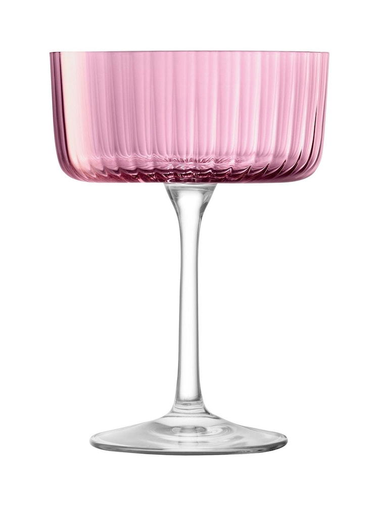 LSA International Garnet Gems Assorted Set of 230ml Champagne Cocktail Glasses - Image 6 of 6