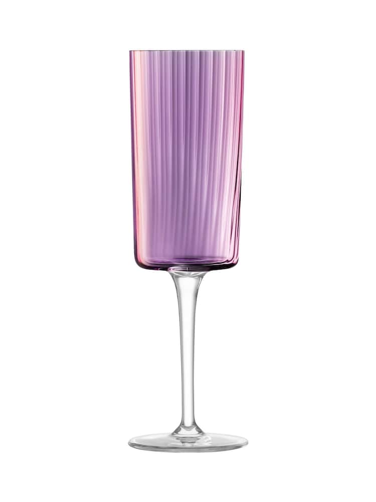 LSA International Garnet Gems Assorted Set of 210ml Champagne Flute - Image 6 of 6