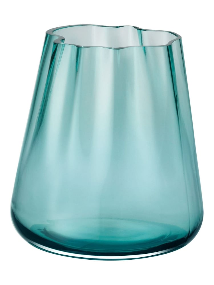 LSA International Sea Green Lagoon Vase Lantern H18.5cm - Image 2 of 4