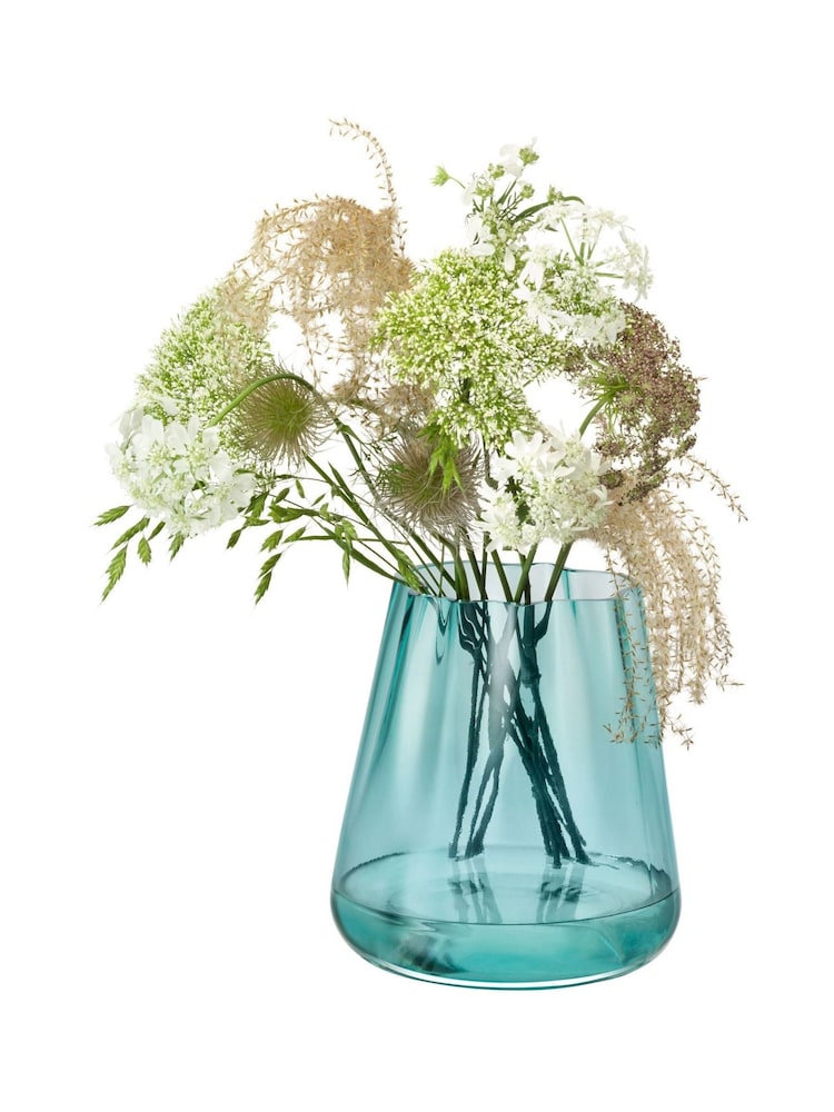 LSA International Sea Green Lagoon Vase Lantern H18.5cm - Image 4 of 4