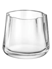 LSA International Clear Lagoon Tealight Holder H8cm - Image 3 of 3