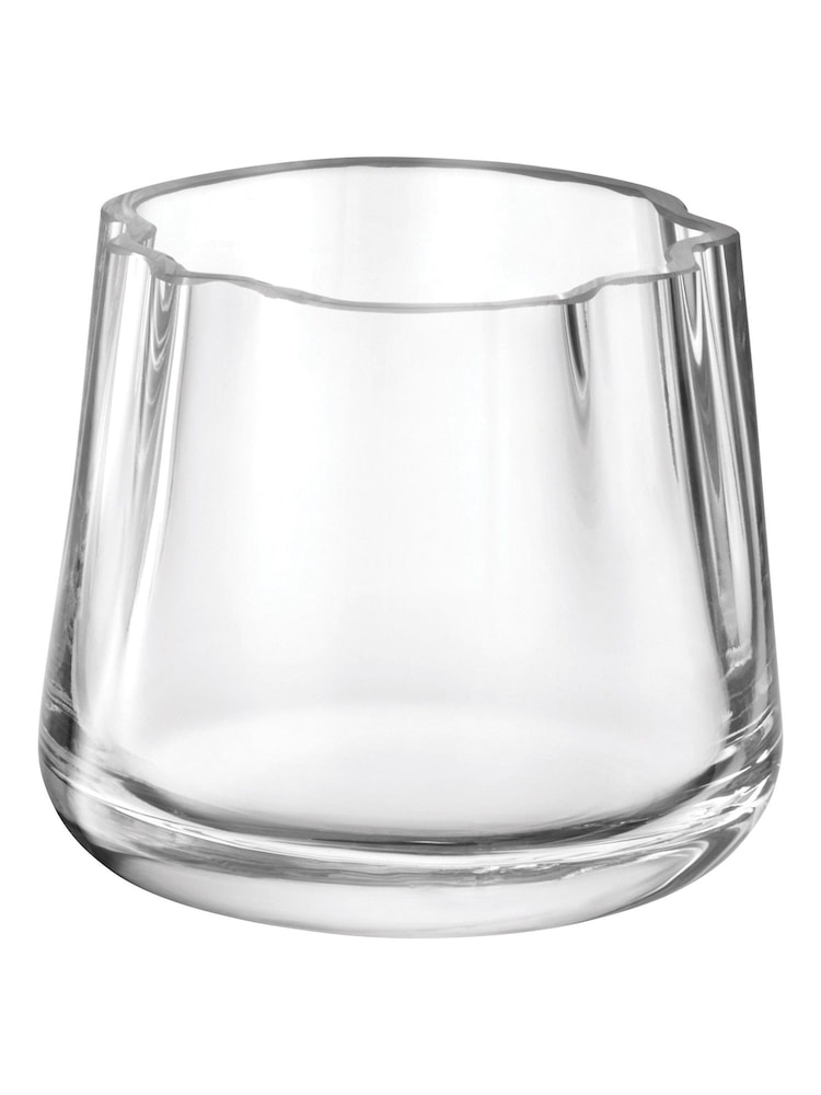 LSA International Clear Lagoon Tealight Holder H8cm - Image 3 of 3